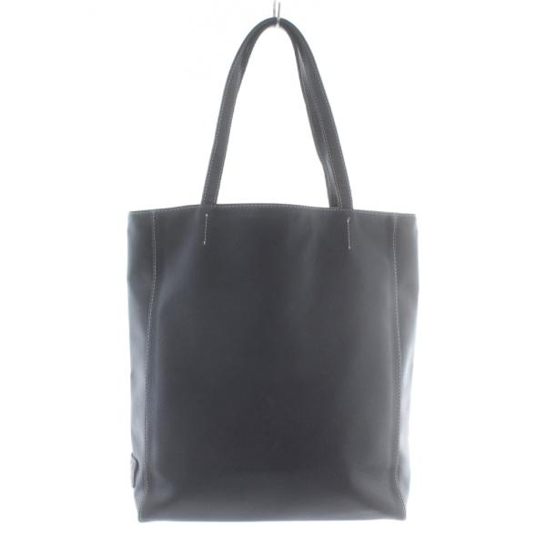 【新品未使用】Kitamura キタムラ バッグ Kitamura（キタムラ） トートバッグ ハンド レザー ロゴ 紺 ネイビー