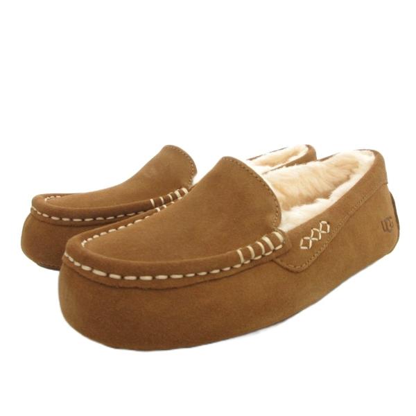未使用品 アグ UGG アンスレー モカシン スリッポン スエードレザー 23