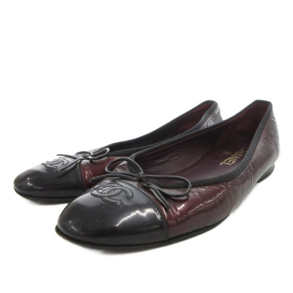 CHANEL（シャネル） パンプス バレエシューズ ココマーク 37.5