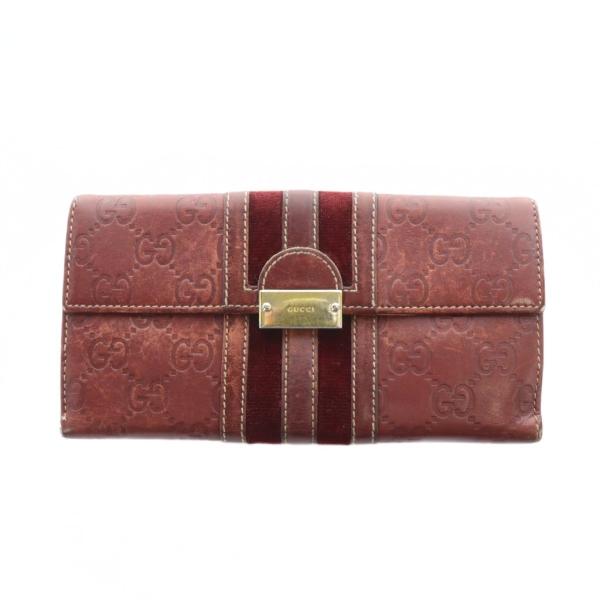 GUCCI（グッチ） GUCCI 150674 グッチシマ レザー シェリーライン 長