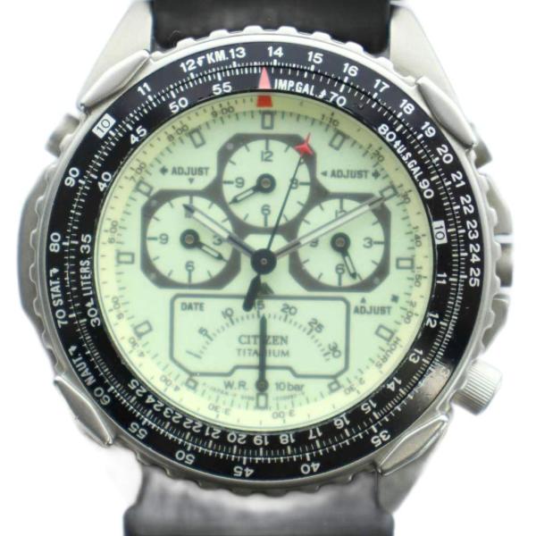 CITIZENの腕時計（ジャンク品） シチズン CITIZEN ジャンク品 3110-C10055 プロマスター ウイングマン