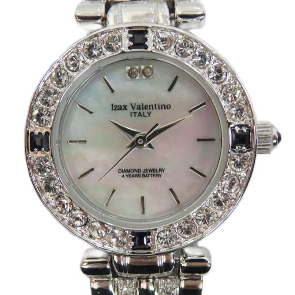アイザック ヴァレンチノ IZAX VALENTINO IVL-9100-2 天 Izax Valentino Italy IVL-9100-2 Analog woman Quartz watch. Runs