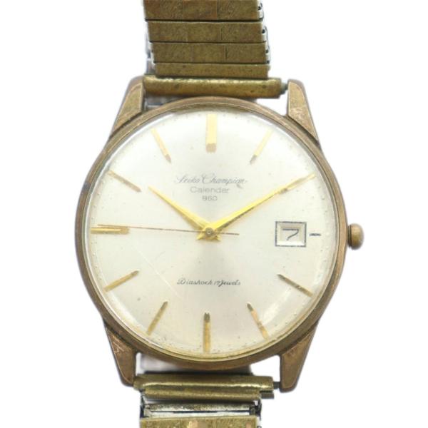 SEIKO 腕時計 純金 カード カレンダー アンティーク セイコー チャンピオン カレンダー アンティーク 【公式通販】