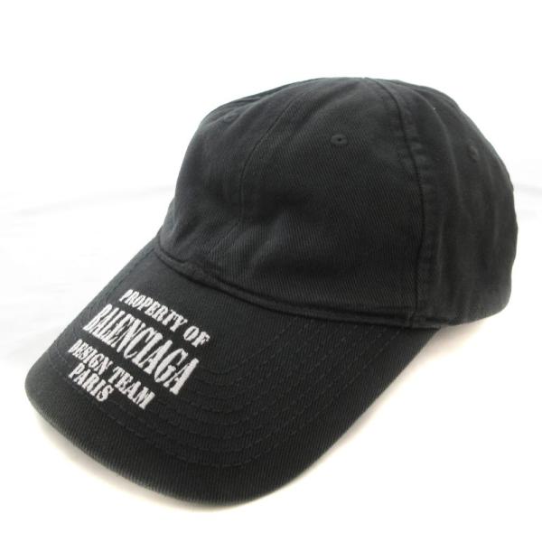 ⭐︎美品 BALENCIAGA バレンシアガ ハット ブラック BBロゴ 刺繍 楽天