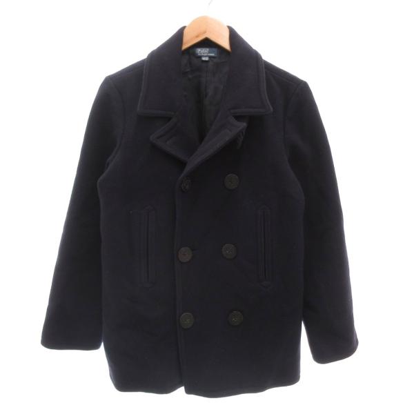 POLO Ralph Lauren Pコートダブルブレスト チンストラップ付 POLO RALPH LAUREN（ポロ・ラルフローレン） ポロ バイ ラルフローレン