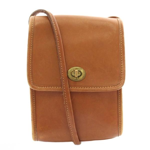 Coachレガシー ボディバッグ オールレザー ターンロック キャメル　オールド COACH（コーチ） オールドコーチ アメリカ USA製 248 ショルダーバッグ