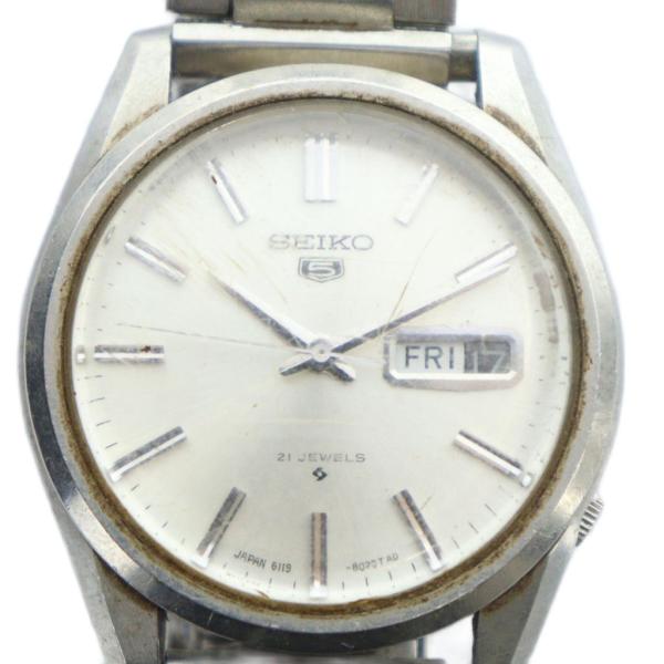 セイコー SEIKO 5 ファイブ 6119-8021 腕時計 ヴィンテージ