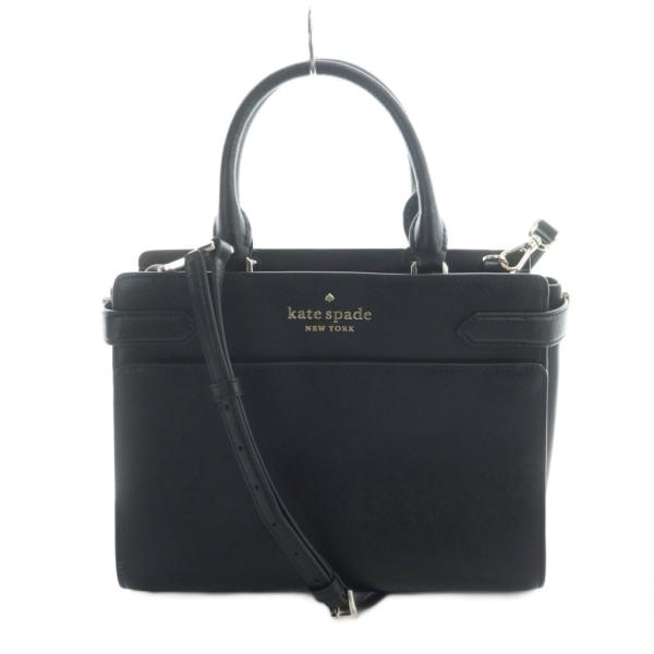 ケイトスペード ニューヨーク 黒　キルティング　レザー　ハンドバッグ　2WAY kate spade NEW YORK（ケイト・スペード ニューヨーク） ケイト