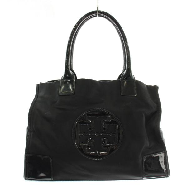 TORY BURCH（トリーバーチ） トートバッグ ハンド ナイロン エナメル