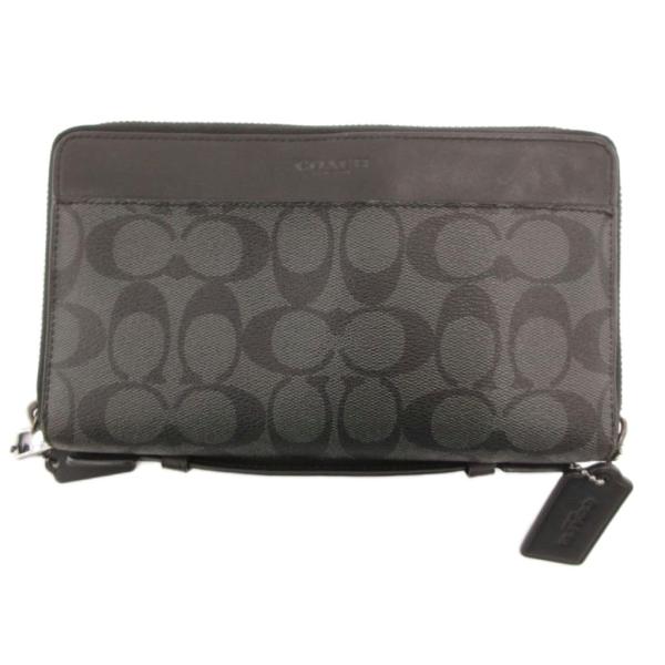 【美品】コーチ　coach オーガナイザー　セカンドバッグ COACH（コーチ） COACH F66562 トラベルオーガナイザー セカンドバッグ