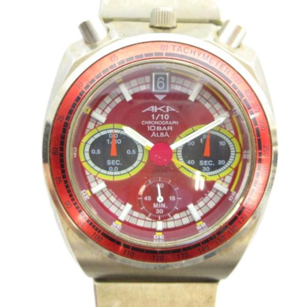 セイコー SEIKO ジャンク品 ALBA AKA アルバ アカ V657-6060 腕時計