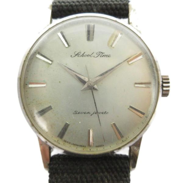 セイコー 6640-9990 スクールタイム 腕時計 アンティーク 手巻き セイコー SEIKO 6640-9990 School Time スクールタイム 腕時計