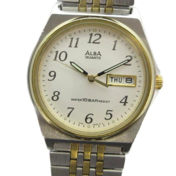 ★SEIKO セイコー ALBA アルバ AKA V743-5A10 ゴールド セイコー SEIKO ALBA アルバ V743-8A10 腕時計 ウォッチ クォーツ