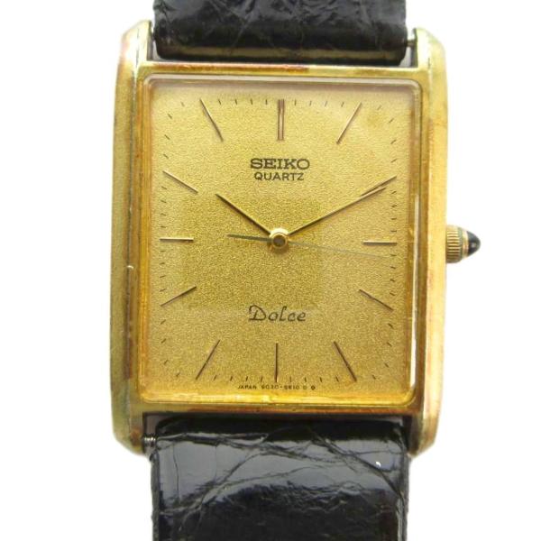 SEIKO 6030-5510 ドルチェ 腕時計 ウォッチ クォーツ セイコー SEIKO 6030-5510 ドルチェ 腕時計 ウォッチ クォーツ レザー