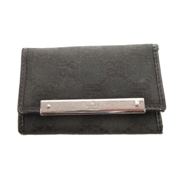 GUCCI（グッチ） キーケース 6連 GG柄 キャンバス レザー 総柄