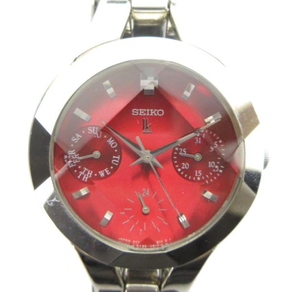 セイコー SEIKO 5Y89-0A70 ルキア 腕時計 ウォッチ クォーツ カット