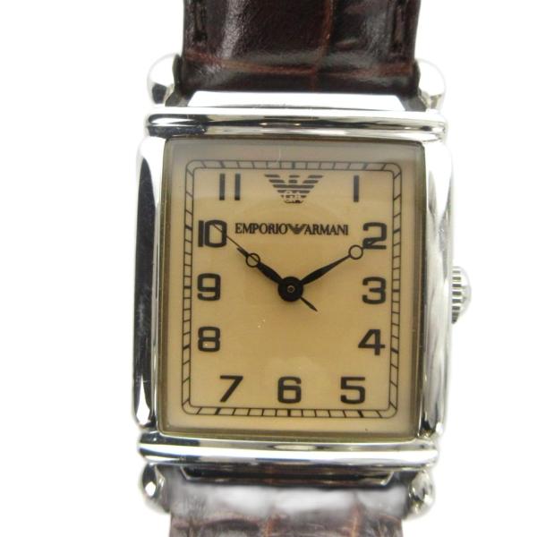 エンポリオアルマーニ AR-0204 腕時計 ウォッチ クォーツ スクエア EMPORIO ARMANI エンポリオアルマーニ AR-0204 腕時計 ウォッチ