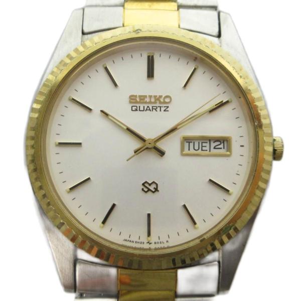 セイコー SEIKO 5H23-8029 腕時計 ウォッチ クォーツ 白文字盤