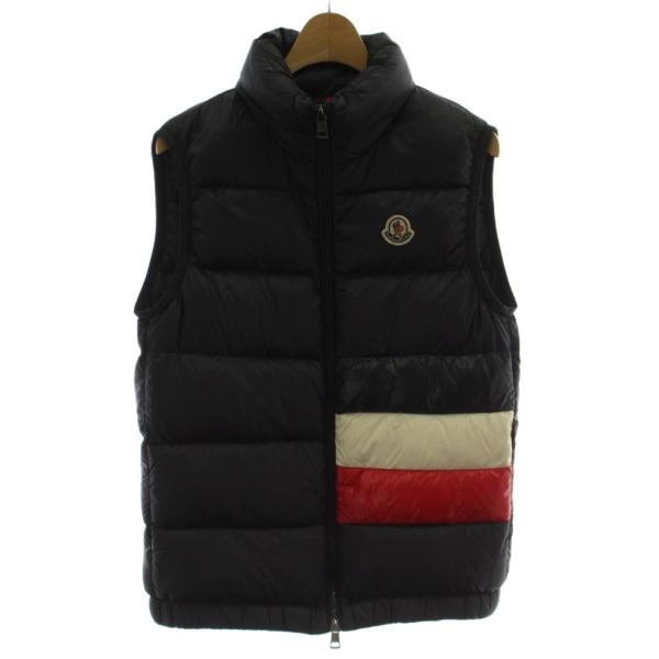 MONCLER（モンクレール） MONCLER 19AW SOVEX ダウンベスト 0 紺
