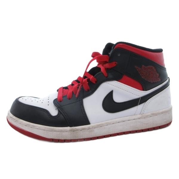 ナイキ NIKE Air Jordan 1 Mid エアジョーダン1 ミッド スニーカー シューズ ハイカット 27 白 ホワイト DQ8426-106 /FF メンズ