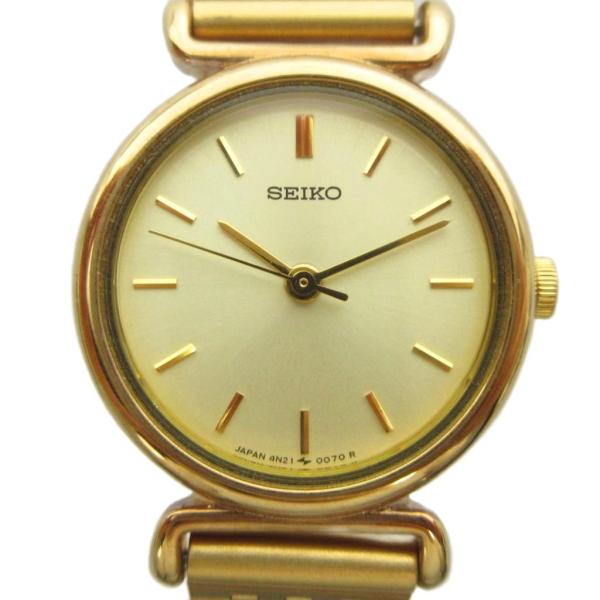 セイコー SEIKO ジャンク品 4N21-0052 腕時計 ウォッチ クォーツ