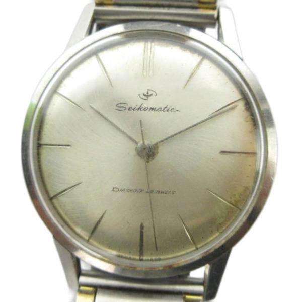 SEIKO クォーツ 腕時計 シルバー セイコー SEIKO マチック J14075 腕時計 ヴィンテージ アンティーク