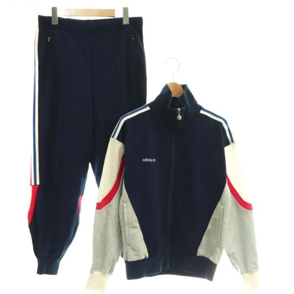 【極美品】90s adidas デサント製 トラックジャケット セットアップ adidas Originals アディダスオリジナルス 90s ヴィンテージ デサント