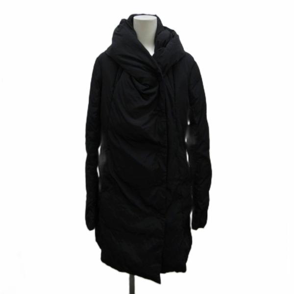 アルマーニ ジーンズ ARMANI JEANS ダウンコート 40 黒 ブラック 長袖