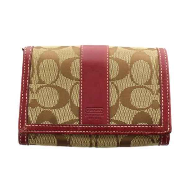 COACH（コーチ） シグネチャー 財布 二つ折り 小銭入れ ロゴ