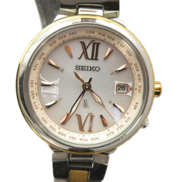 セイコー SEIKO LUKIA 1B25-0AK0 腕時計 ウォッチ ソーラー カレンダー