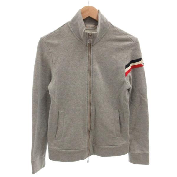 MONCLER（モンクレール） スウェット トレーナー ジップアップ ロゴ