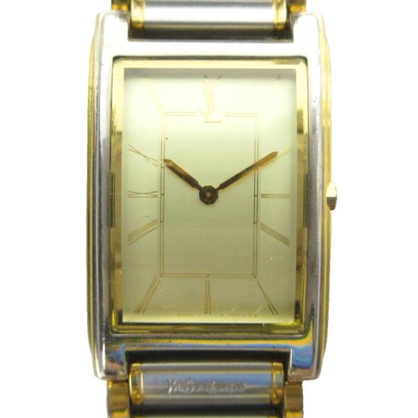 イヴサンローラン 2202-229070Y 腕時計 クォーツ レクタンギュラー Yves Saint Laurent（イヴ・サンローラン） 2202-229070Y 腕時計
