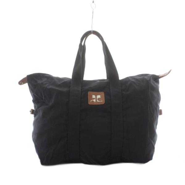 courreges ボストンバッグ クレージュ courreges ボストンバッグ 旅行バッグ 大容量 黒 ブラック