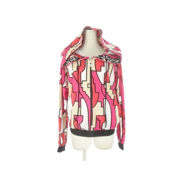 エミリオプッチ コシェ pucci koche M コラボ パーカー 限定 エミリオプッチ EMILIO PUCCI ジップアップパーカー パイル地