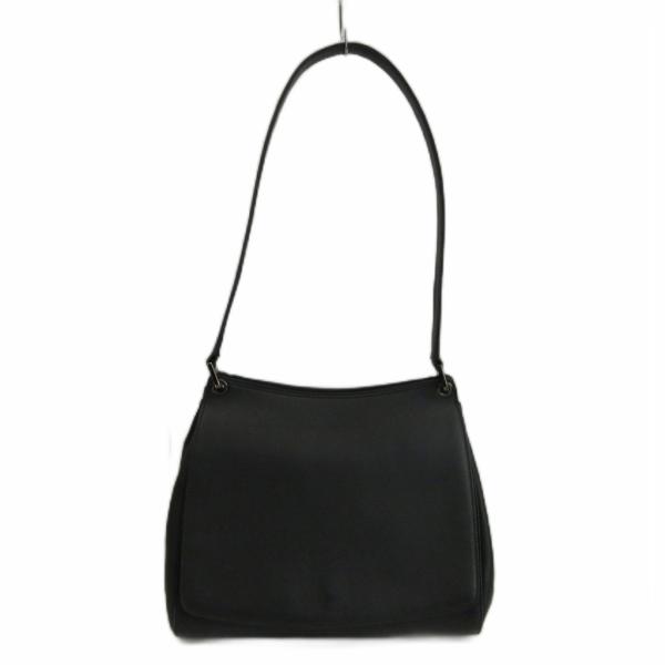 BALLY　バリー　ショルダーバッグ　ワンショルダー　レザー　黒　フラップ Bally（バリー） ワンショルダーバッグ 肩掛け レザー フラップ 黒
