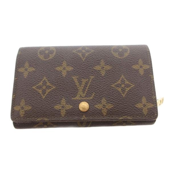 ルイヴィトン M61215 モノグラム 二つ折り財布 ウォレット PVC 茶 LOUIS VUITTON（ルイ・ヴィトン） LOUIS VUITTON M61215 モノグラム 二