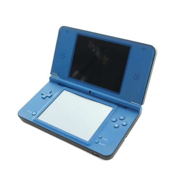 Nintendo 任天堂 UTL-001 NINTENDO DS i LL ゲーム機 本体 ロゴ 初期化・動作確認済 青 ブルー ■GY11 /MQ その他