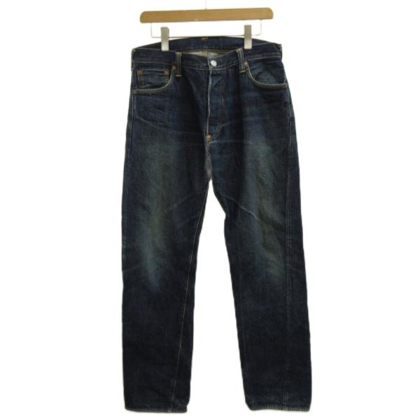 エヴィス EVISU 2000 黒耳 セルビッチ デニムパンツ ジーンズ W36 EVISU（エヴィス） EVISU 2000 黒耳 セルビッチ デニム パンツ