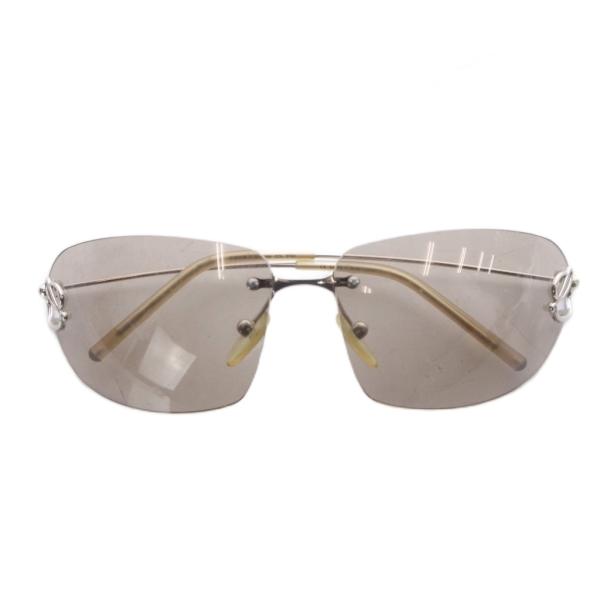 LOEWE（ロエベ） サングラス リムレス ロゴ 茶色 ブラウン SLW164 /SR