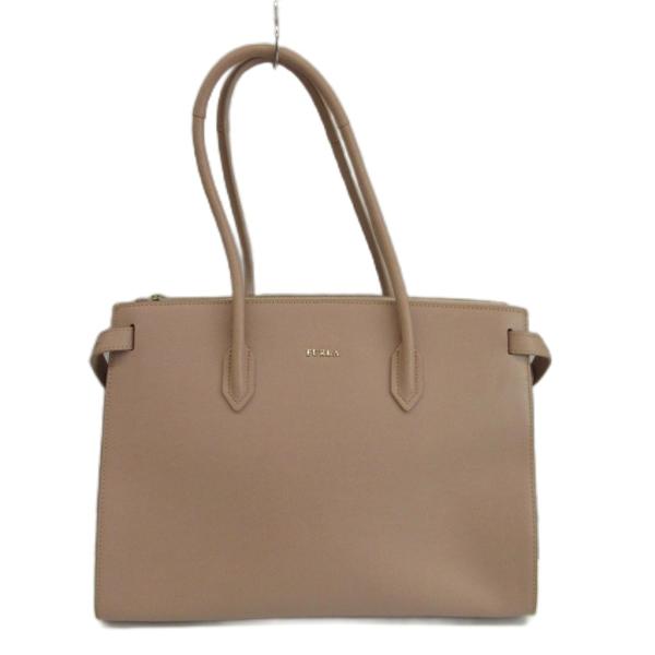 FURLA（フルラ） ピン PIN トートバッグ 肩掛け レザー 型押し ロゴ