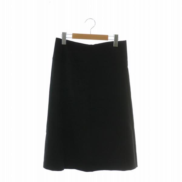 HERMES エルメス マルジェラ期 ラップスカート ウール ひざ丈 ジップ  