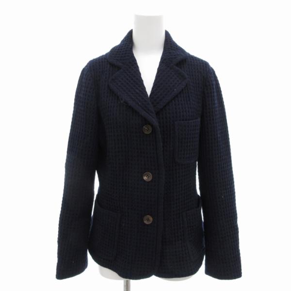 49アベニュー ジュンコシマダ テーラードジャケット ウール100％ Mベージュ 49アベニュー ジュンコシマダ 49AV. junko shimada テーラード