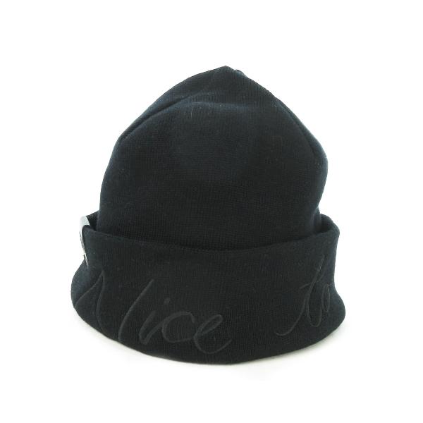 Y-3のフリマアイテム一覧 05AW Y-3 人形刺繍ポンポンニット帽 ビーニー