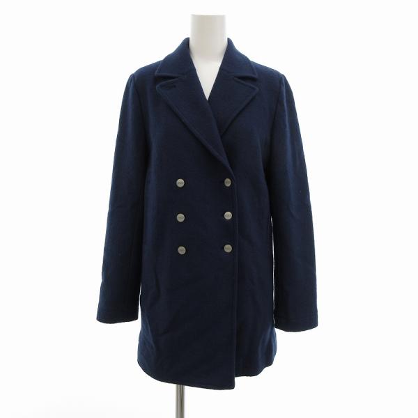 EMMETI 異素材ミックスピーコート FIDELITY フィデリティ SH-24775026 MELTON 10B P-COAT メルトン