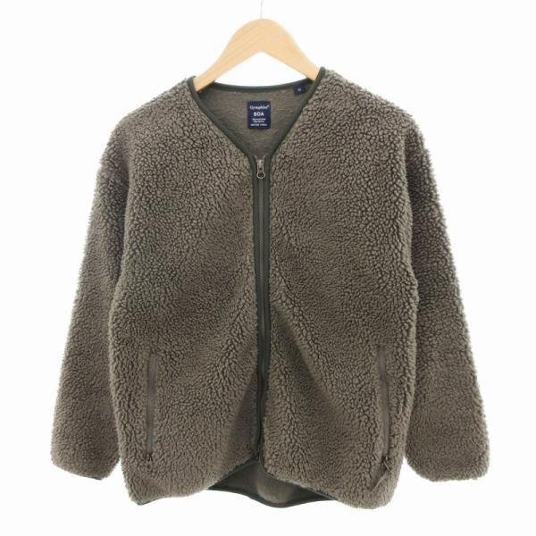 ジムフレックス Gymphlex ボアジャケット ブルゾン ジップアップ 12