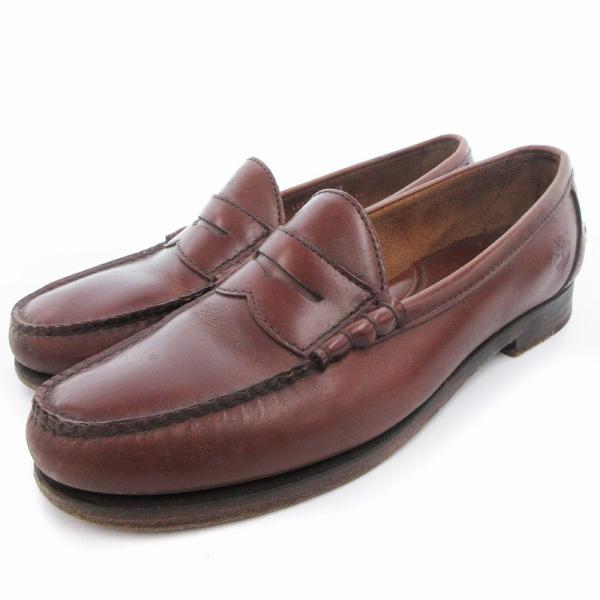 未使用　Timberland ダークブラウン ローファー　22センチ Timberland ティンバーランド ローファー レザーシューズ