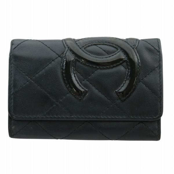 CHANEL シャネル 1番台 カンボンライン キーケース カーフスキン