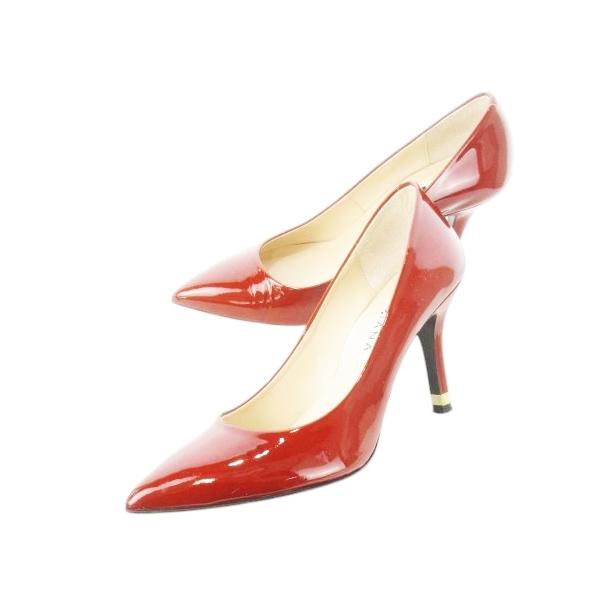 DIANA（ダイアナ） パテントパンプス ハイヒール ポインテッドトゥ