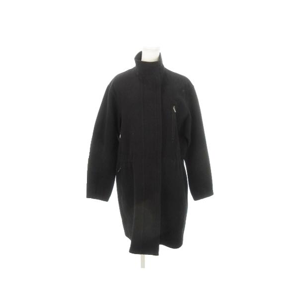 希少美品　 GIORGIO ARMANI　ケープコート　ブラック　46 ジョルジオアルマーニ GIORGIO ARMANI コート スタンドカラー ドロー