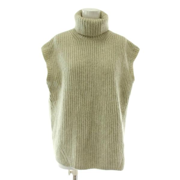 ZARAオーバーサイズハイネックニットベストM ZARA - ZARAオーバーサイズハイネックニットベストMの通販 by ♡ちな